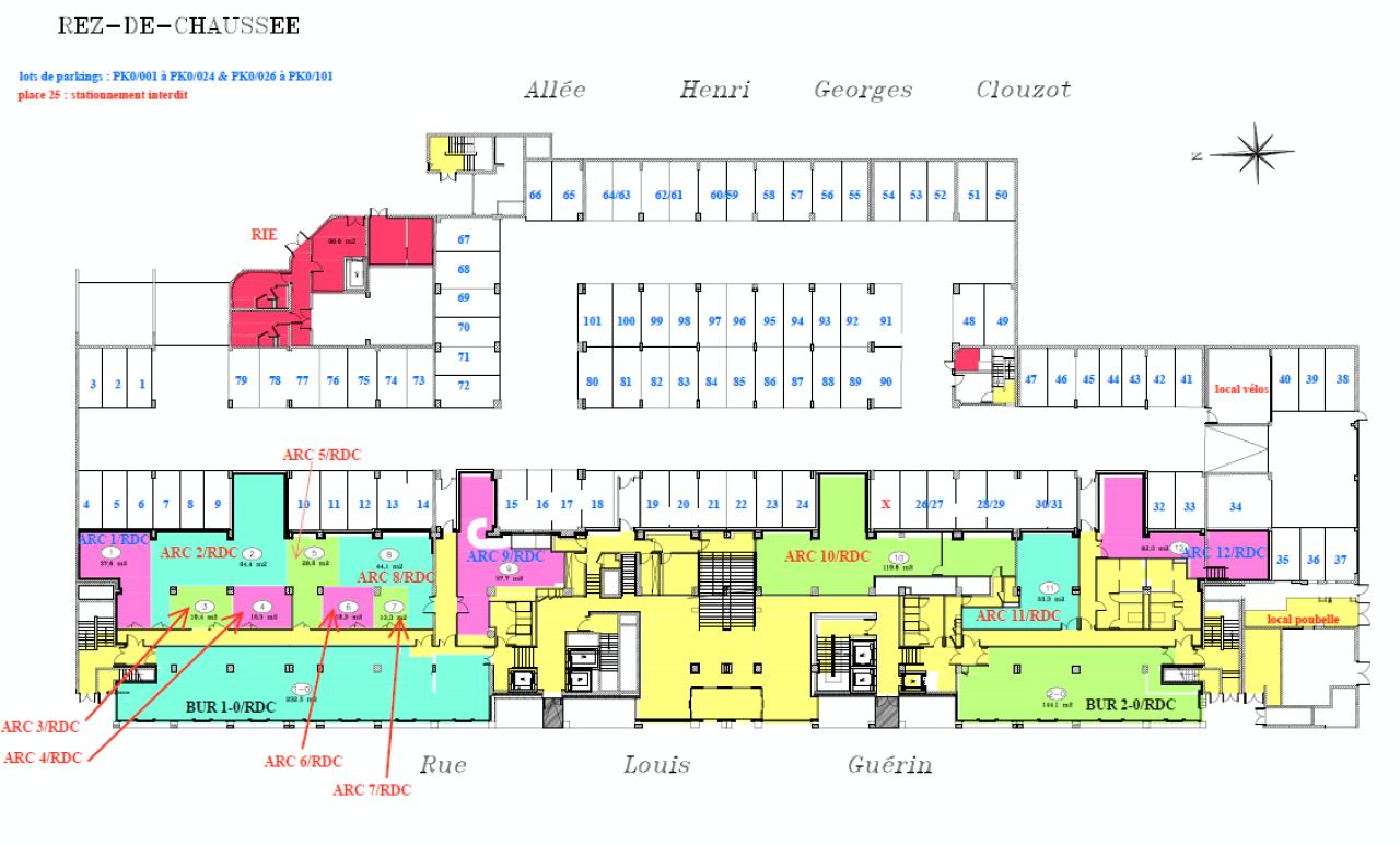 Bureau Villeurbanne 232m² Location bureau Villeurbanne Rhône OLBUR2312052 13
